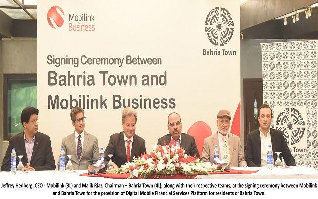 Mobilink goes Digital with Bahria Town