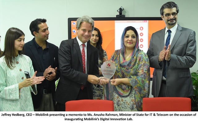 Mobilink Digital Innovation Lab inaugurated by Minister of State for IT and Telecom