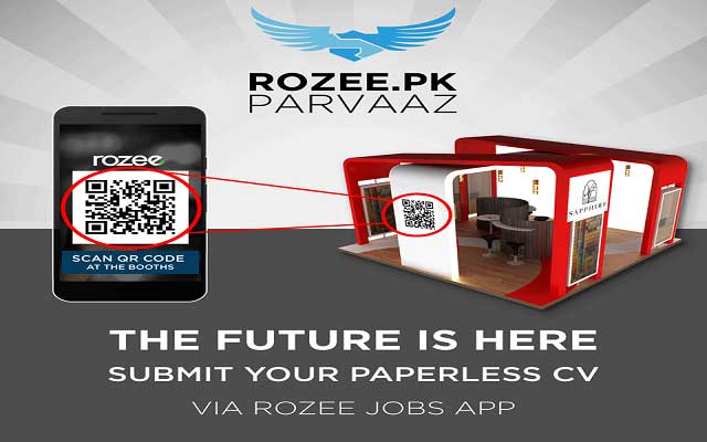 Now Submit your Paperless CV via Rozee Jobs App