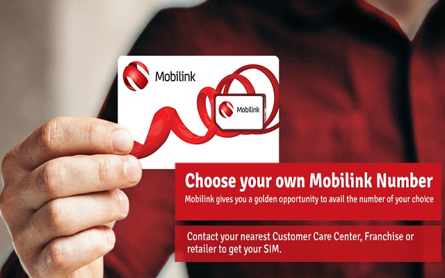 Choose the Number of Your Own Choice through Mobilink