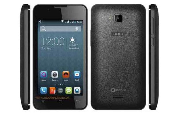 QMobile Launches Lowest Price Smartphone Bolt T2