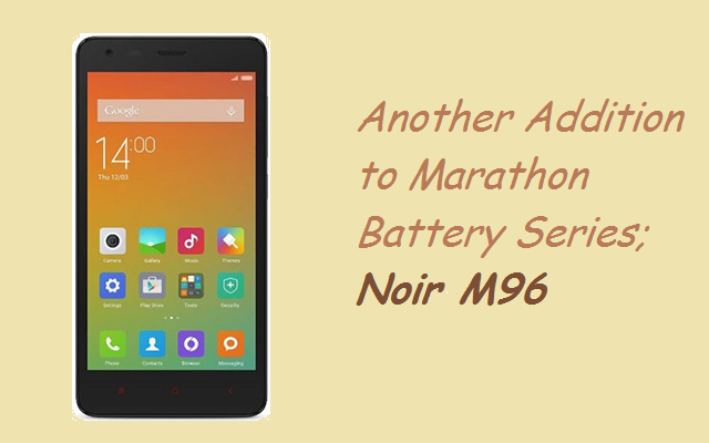 QMobile Launches Noir M96 with 4000 mAh Epic Battery at very Low Rate