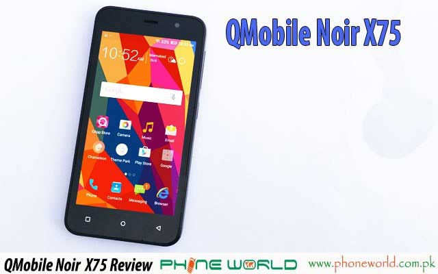 Qmobile Noir X75 Plus Unboxing & Video Review