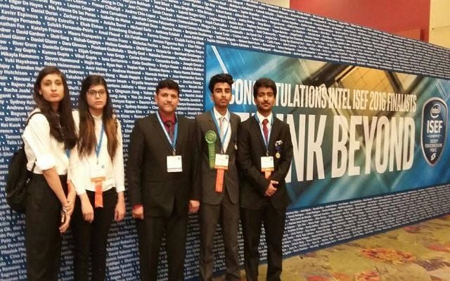 Pakistani Student Wins Accolade at the Intel ISEF 2016 held in Phoenix, Arizona