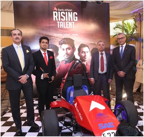 Bank Alfalah sponsors Pakistan’s First Formula Electric Car