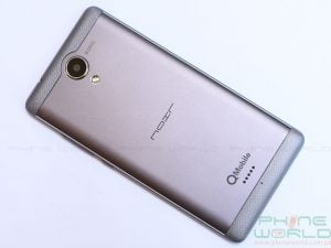 qmobile noir a3 review back cover rear camera and speaker