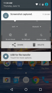 general mobile 4g dual notification interface