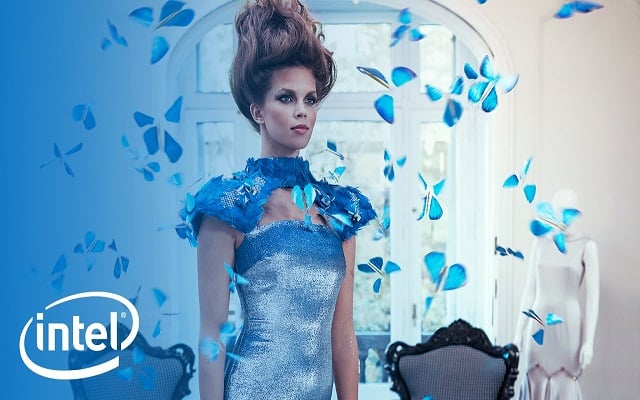 Bringing Technology to the Fashion-Intel designs a Butterfly Dress