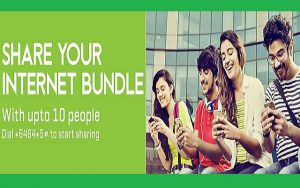 Now Zong Allows you to Share Internet Bundles