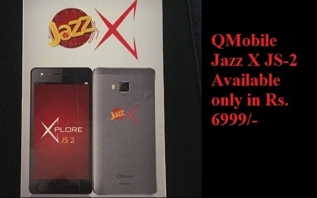 QMobile Presents Jazz X JS-2 at very Low Price of Rs 6999