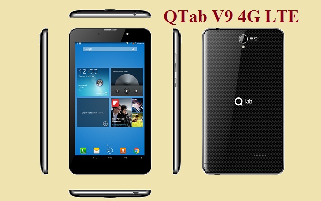 Enjoy 4G LTE Experience with 7 Inches QMobile QTab V9