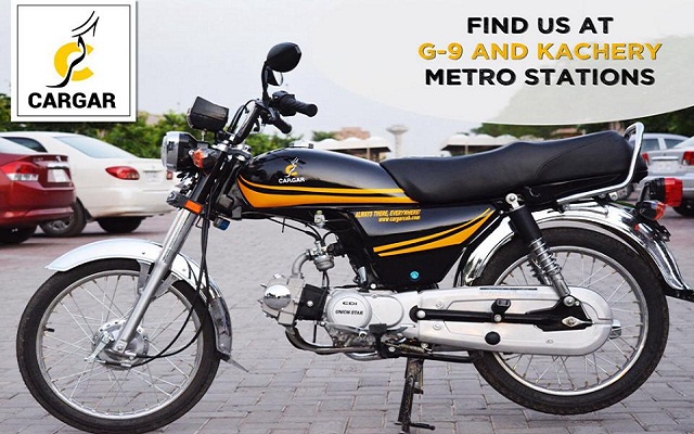 Pakistan's First Motorcycle Taxi Service Cargar Launches in Islamabad
