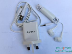 infinix hot 4 accessories data cable charger headphones