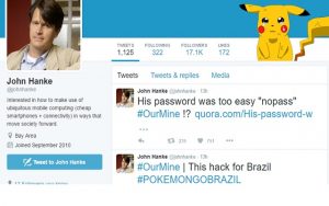 Pokémon Go Creator's Twitter Account Got Hacked