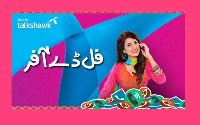 Telenor Talkshawk Introduces Full Day Offer in Just Rs 12