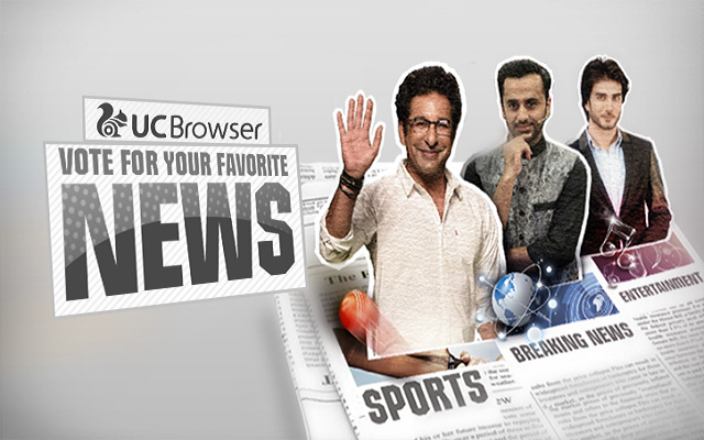 UC Browser Announces Online Competition between 3 Top Pakistani Celebrities