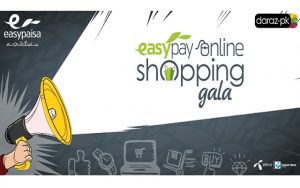 Easypay Online Shopping Gala–Avail Amazing Discounts at Daraz.pk