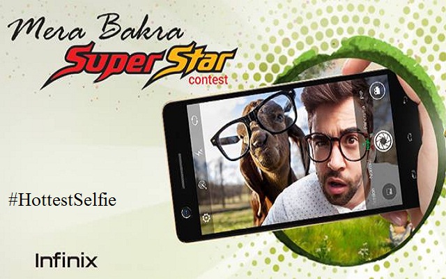Get A Chance to Win Infinix Hot S by Taking Selfie with Your Eid Animal