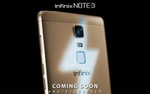 Infinix to Launch Note 3 with Super Fast 4500 mAh Battery