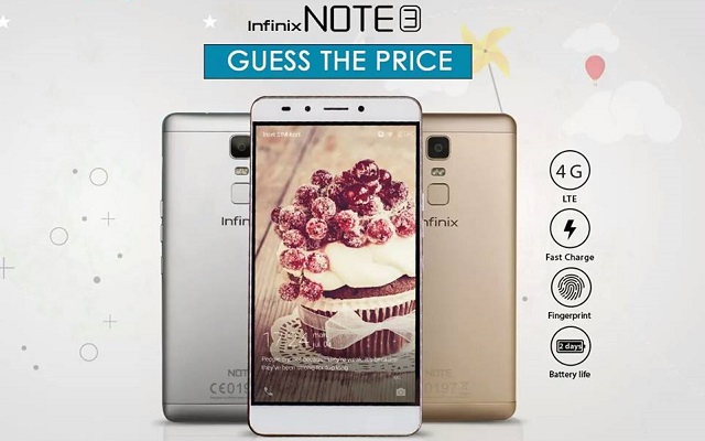 Infinix Brings Exclusive Offer: Guess the Price and Win Note 3
