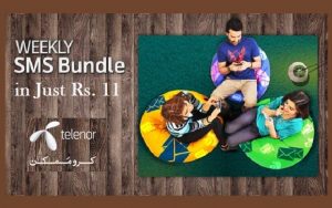 Telenor Introduces Weekly SMS Bundle in Just Rs 11