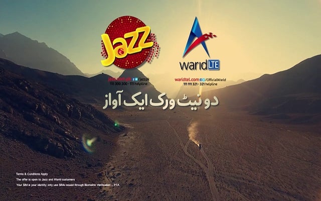 Mobilink-Warid Releases TVC to Announce the Integration of Dou Network, Aik Awaaz