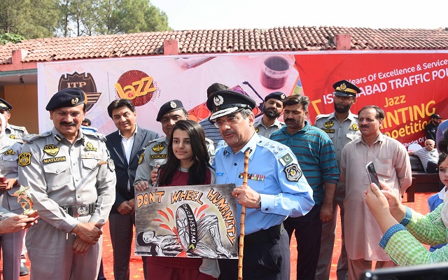 Jazz Organizes Children’s Painting Competition in Partnership with Islamabad Traffic Police