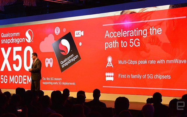 Qualcomm Announces First Gigabit 5G Modem X50