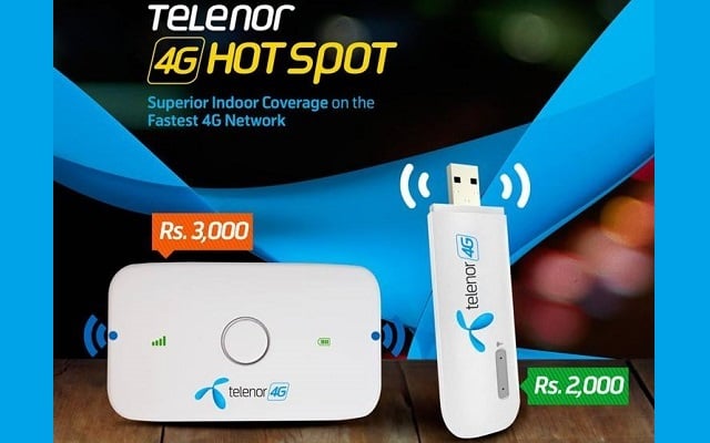 Here are the Complete Details of Telenor 4G Broadband Packages
