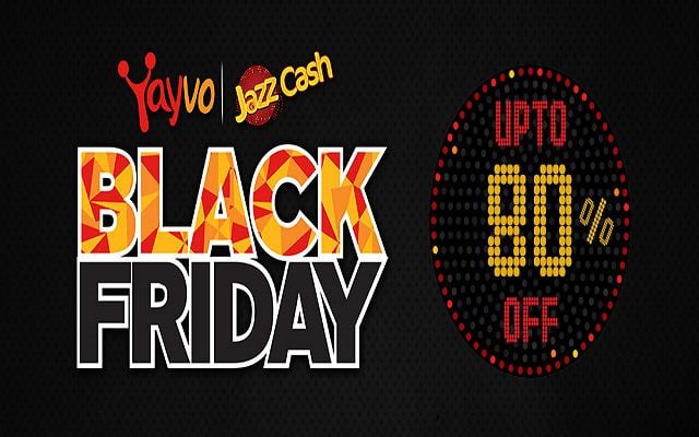 Yayvo & JazzCash are Launching their Black Friday Sales Early