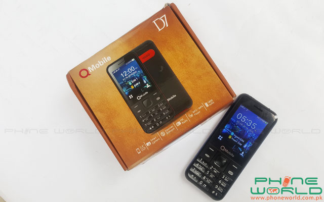 QMobile Launches Simple and Compact Design Phone D7
