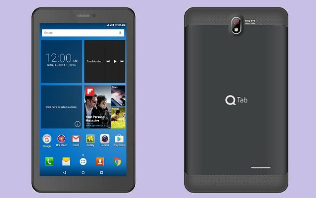 qmobile qtab v100 price and specifications