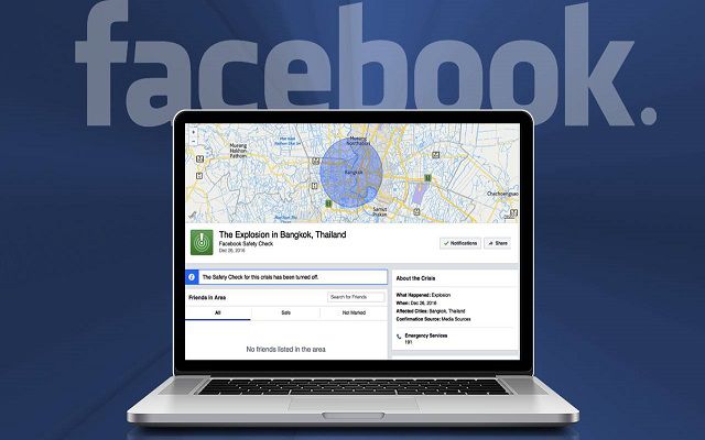Facebook's Safety Check Misguided Users in Bangkok with Fake News