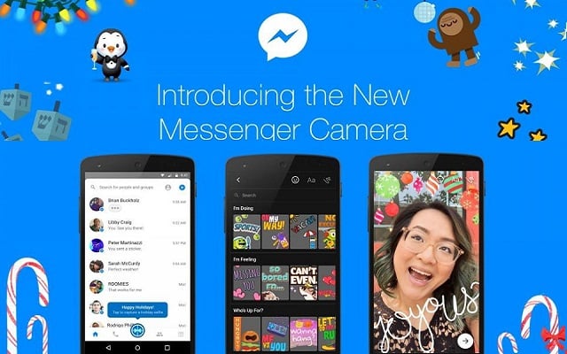 Facebook Messenger Introduces Snapchat like Camera