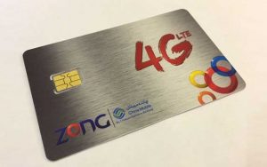Zong 4G Internet SIM Packages