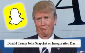 Donald Trump Joins Snapchat on Inauguration Day