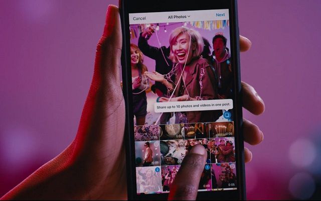 Now Instagram Allows You to Post 10 Photos and Videos at Once