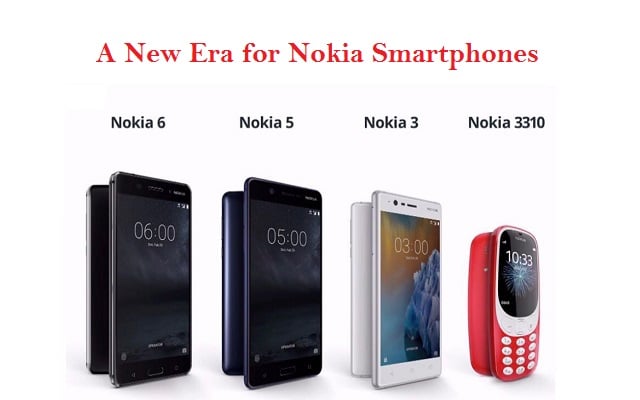 Nokia Unveils its Android-Powered 3, 5 and 6 Smartphones at MWC 2017