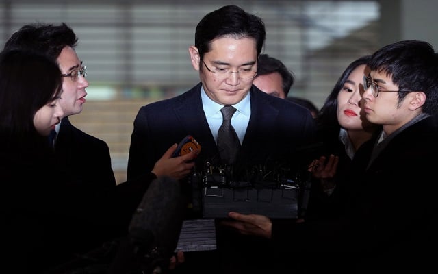 Samsung Vice Chairman Jay Y. Lee Arrested on Corruption Charges