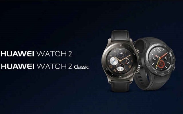 Huawei Relveals Watch 2 and Watch 2 Classic at MWC 2017