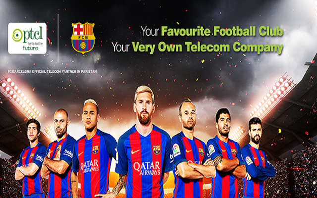 PTCL Becomes the Official Partner of FC Barcelona