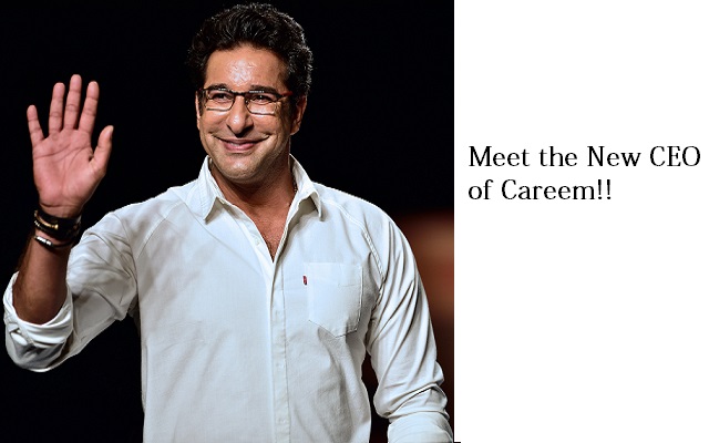 Wasim Akram Joins as the Honorary CEO of Careem Pakistan