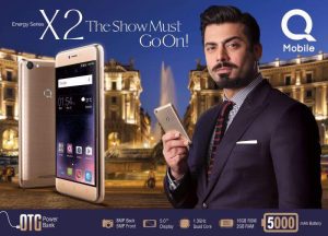 Fawad Khan doubles the Energy for QMobile's Latest X2