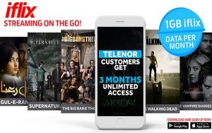 Telenor Pakistan Partners with Iflix to Offer 3 Months Unlimited Access for Users