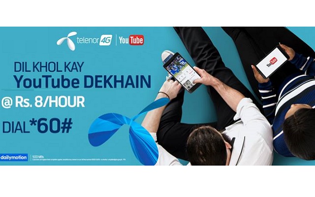 Telenor Releases TVC to Promote its "Ab Dil Khol Kay YouTube Dekhain" Campaign
