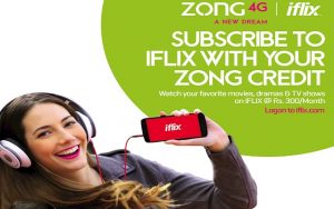 Now Subscribe to Ifilx with your Zong Credit to Watch Your Favorite Movies & Dramas