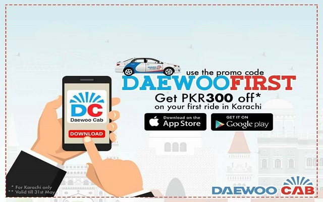 Daewoo Jumps into Ride Hailing Taxi App Service to Compete with Uber & Careem