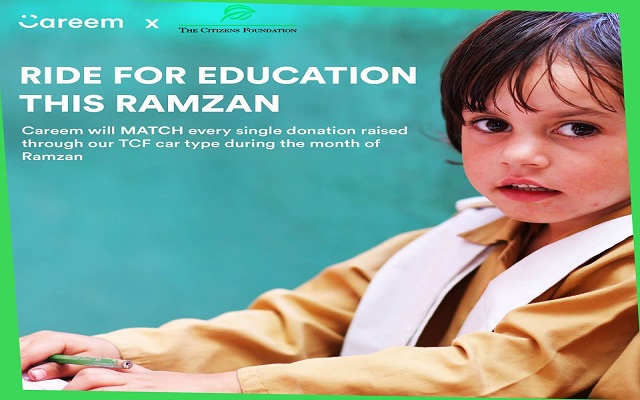 Careem Partners With TCF to Promote Education this Ramadan