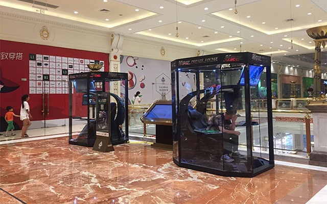 China Introduces Man Pods For Bored Husbands Exhausted from Wives Shopping