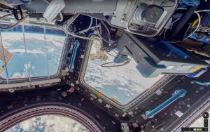 International Space Station with Google Maps Street View